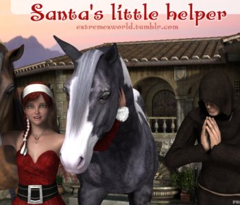 Santas little helper Porn Comics
