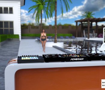 Pool Party Porn Comics
